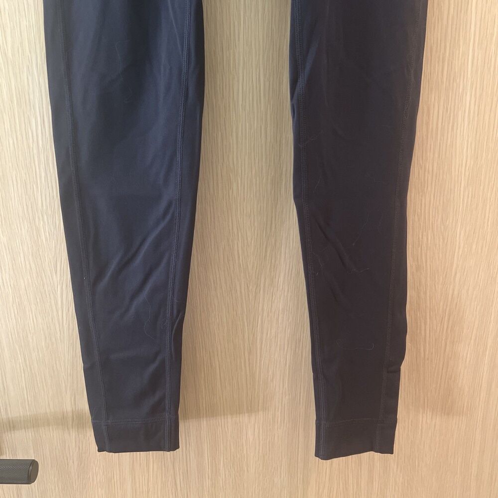 SET ACTIVE Sportbody Leggings Navy Blue Small Athletic Activewear Womens - Picture 3 of 7